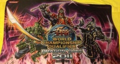 Legendary Six Samurai Dragon Duel Playmat World Championship Qualifier 2011